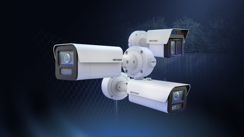 Hikvision IP cameras and NVR surveillance setup